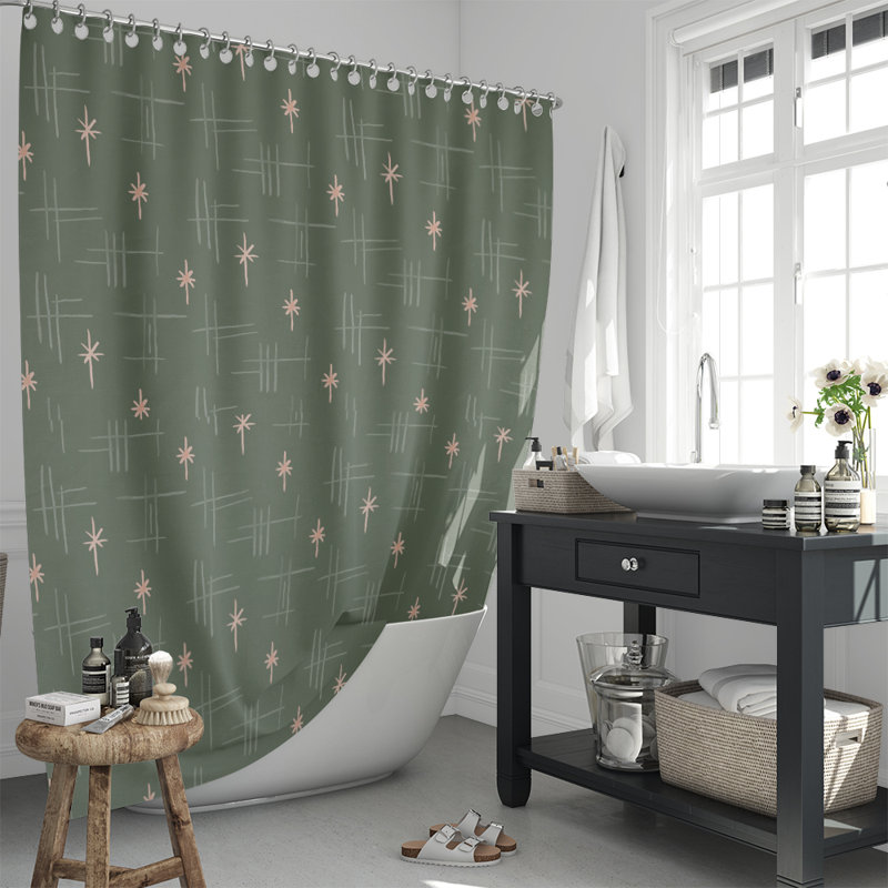 Rideau de douche simple Farnsworth, H 83 po x l 70 po