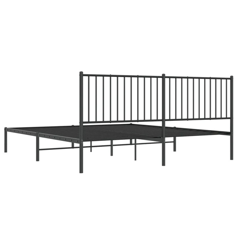 Lidwina Metal Bed, 183 x 213 cm