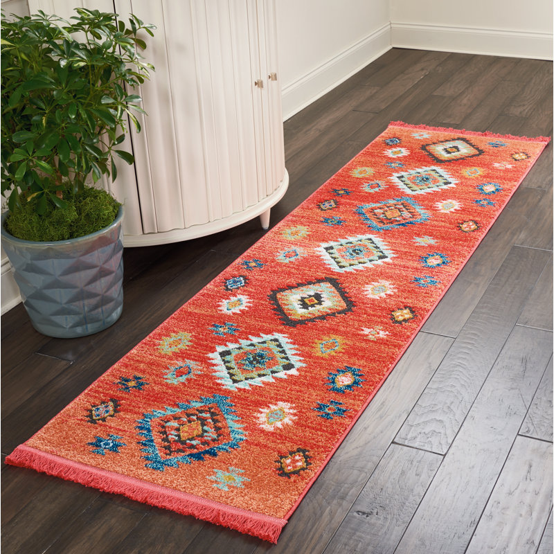 Bayne Southwestern Area Rug, Runner 66 x 236cm