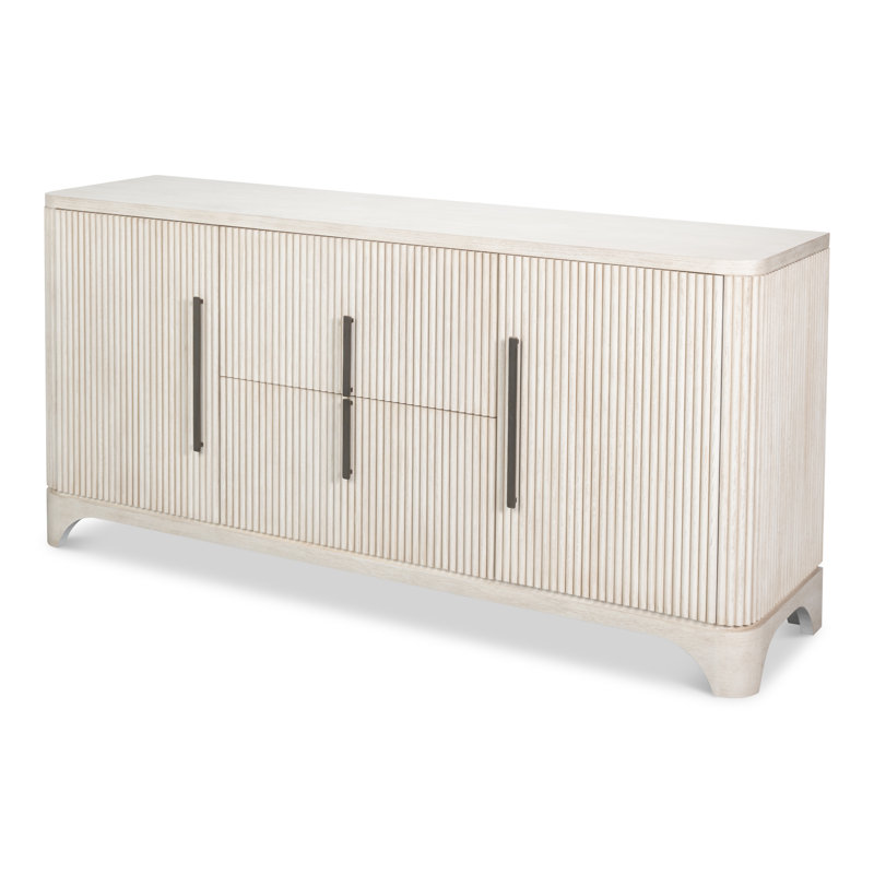 Topsail 76.5 in. W Credenza, White