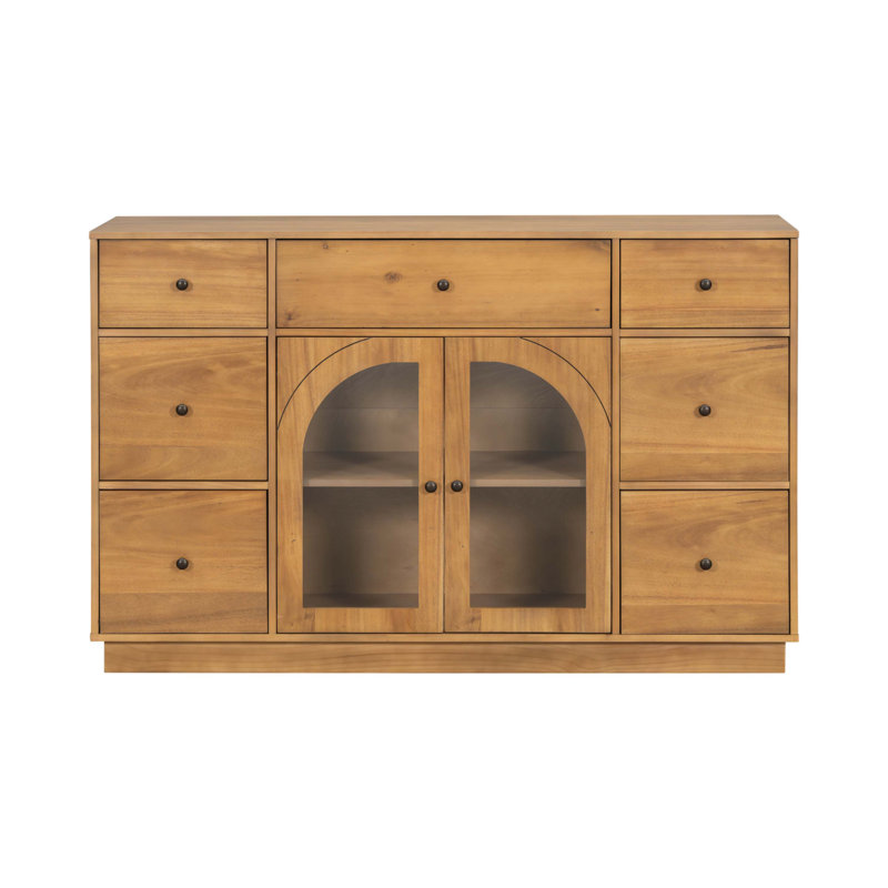 Cabinet With Storage, Natural