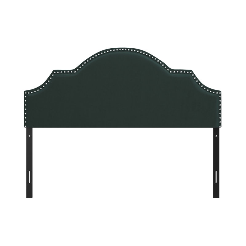 Tête de lit tapissier réglable Bolser, Double , Vert