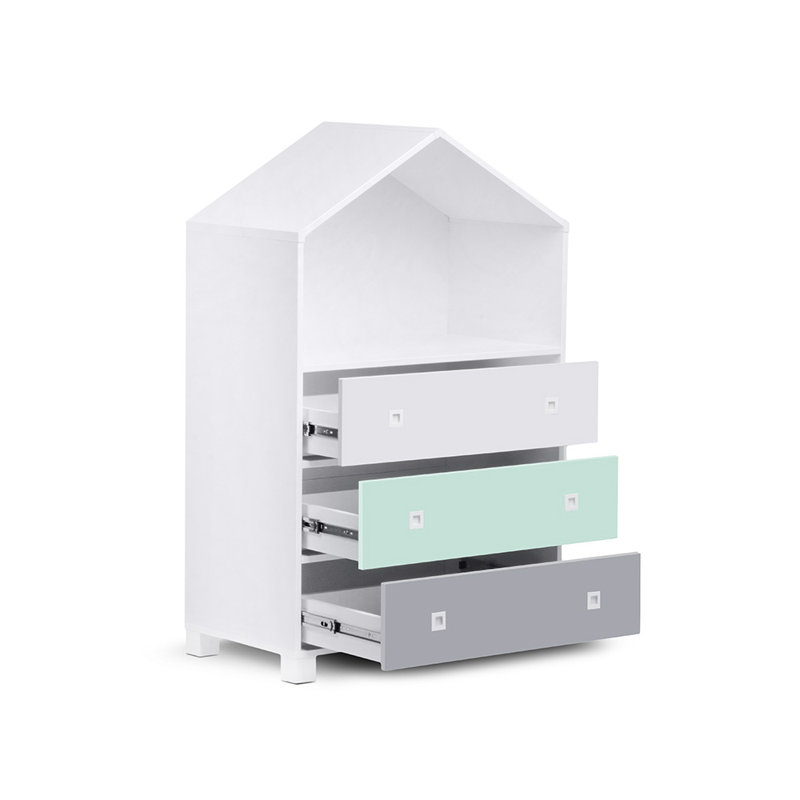 Baltazar Bedroom Set, Mint/Grey