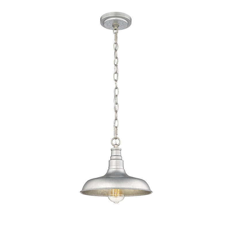 Filsaime Outdoor Hanging Lantern, Silver