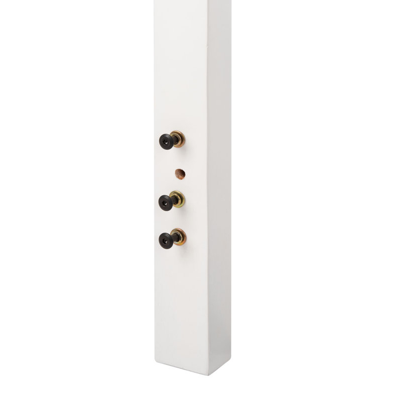 Tête de lit en rotin Tahoe, Double, Blanc
