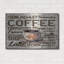 «Shiplap Coffee Sign A» par Jean Plout, art mural en métal-1331109342