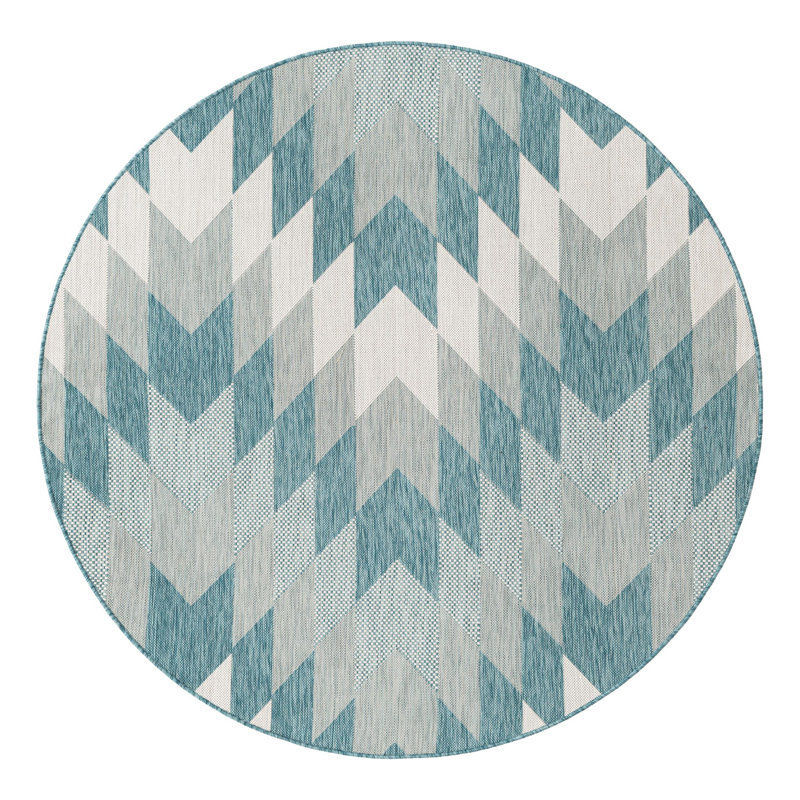 Tapis Blox Hower, Rond 6 pi 1 po