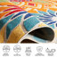 Floral Indoor / Outdoor Area Rug-926248005