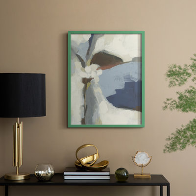 Tide Riff I Framed Print - Solid Wood