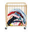 Panier à linge avec roulettes