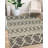 Modern Kilim Black Handmade Wool Area Rug-1585698384