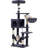 Cat Tree With Large Hammock, Multi-Level Cat Tower For Indoor Cats, Cat Condo With Sisal-Covered Scratching Posts And Top Perch, Smoky Grey MPJ050G