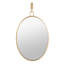 Miroir de salle d'eau ovale 22x30 Stopwatch - doré-143199856-143199860-226658573
