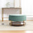 Charyn Upholstered Round Storage Ottoman