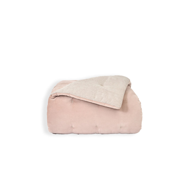 Jaipur Throw Blanket, Dusky Pink