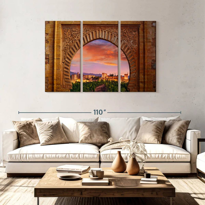 Lilie Alhambra Sunset Arch, 48" H x 74" W