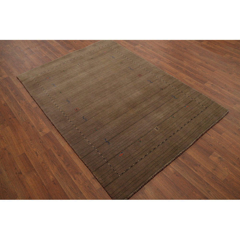 Tribal Oriental Accent Rug 4x6