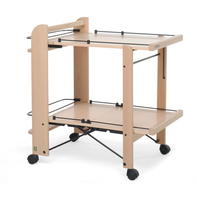 Solid Wood Bar Cart