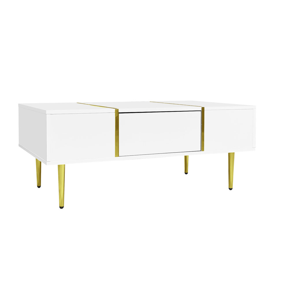 Four Leg Coffee Table with Storage
