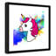 Art sur toile licorne arc-en-ciel-47848638-47848627