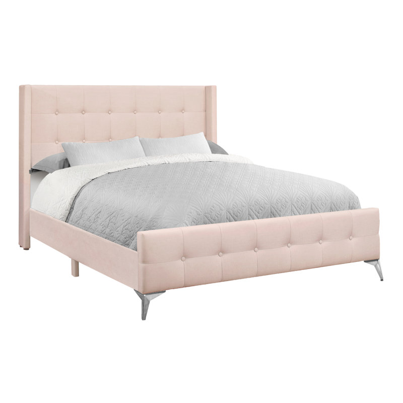 Lit tapissier standard Chayla