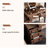 Makeup Vanity with Light mirror,5 drawers