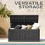 680L Durable and Weather-Resistant Lockable Deck Box-903733442
