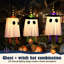 Halloween Ghost Ornaments Stuffed Holiday Accent