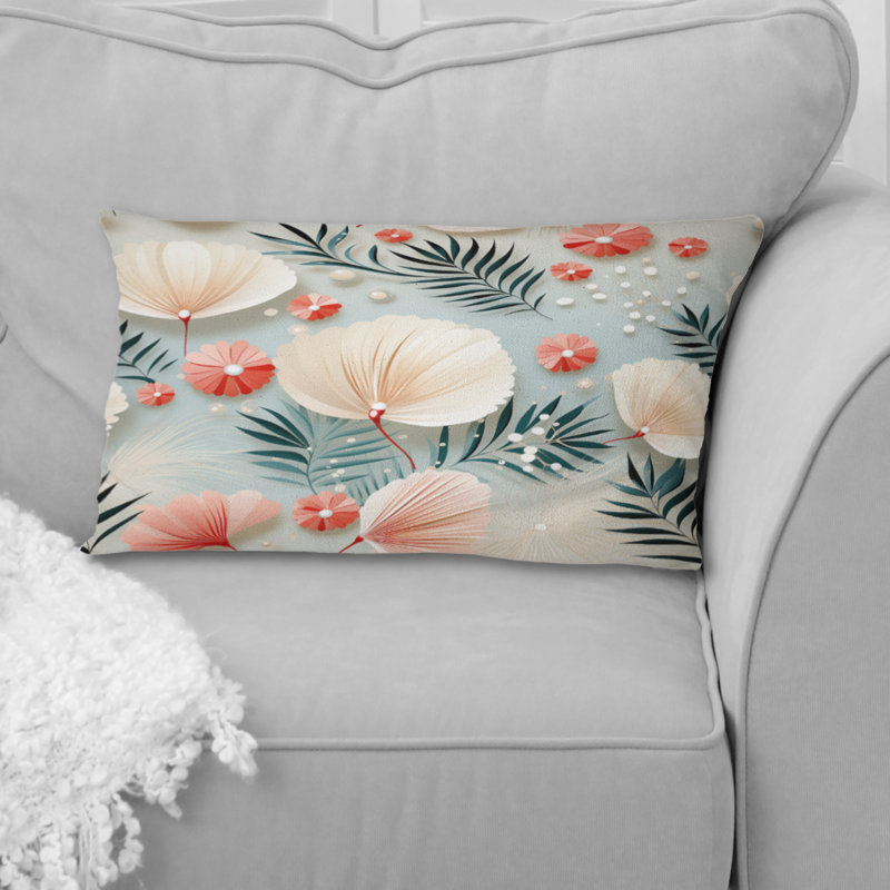  Housse de coussin rectangulaire en polyester