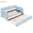 Upholstered Daybed with Trundle Bed-328188938