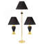 3-Piece Ceramic Lamp Set, Floor And Table Lamps-494729340