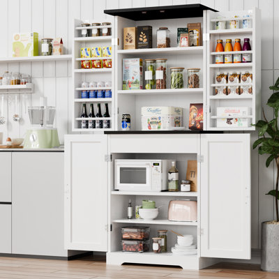 Denicolais 66.7" Kitchen Pantry by August Grove