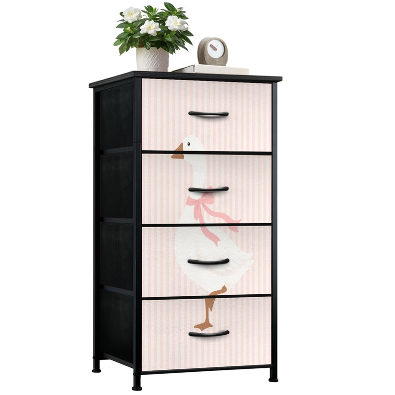 Commode de rangement verticale 4 tiroirs