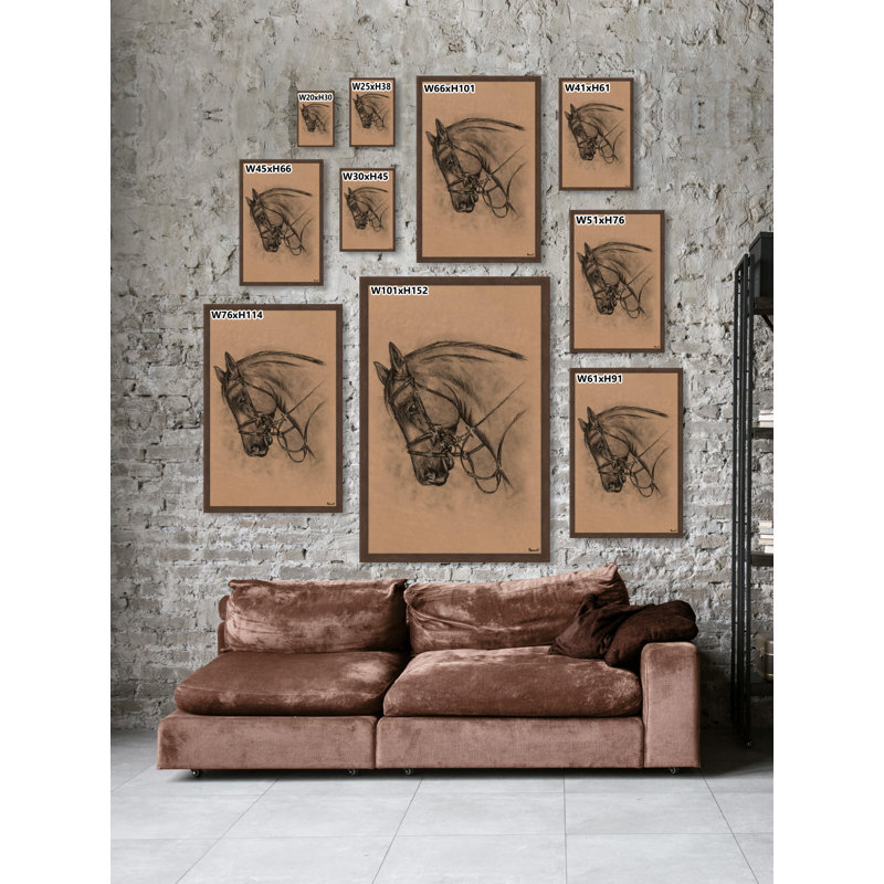 Ride More - Single Picture Frame Print, 30cm H x 20cm W x 3.81cm D
