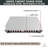 BRUNSTAG 30-Inch 600 CFM 3-Speed Stainless Steel Convertible Residential Insert Range Hood with LED Lamp