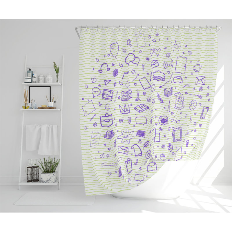 Dimitritchka Polyester Shower Curtain Set