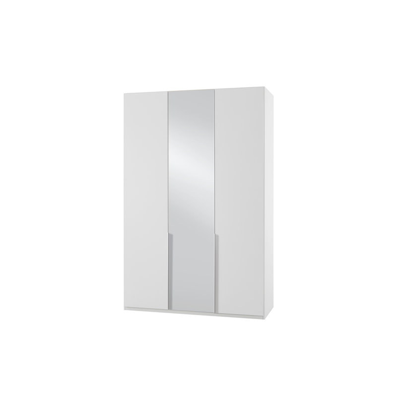 Cliveden 3 Door Manufactured Wood Wardrobe, White
