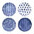 Santorini 4 Piece Pasta Bowl Set