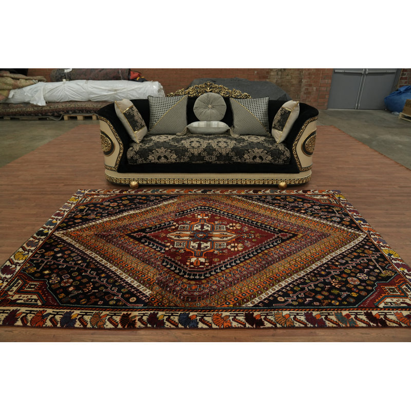 Tapis de luxe artistique: teinture végétale exquise 6 x 10