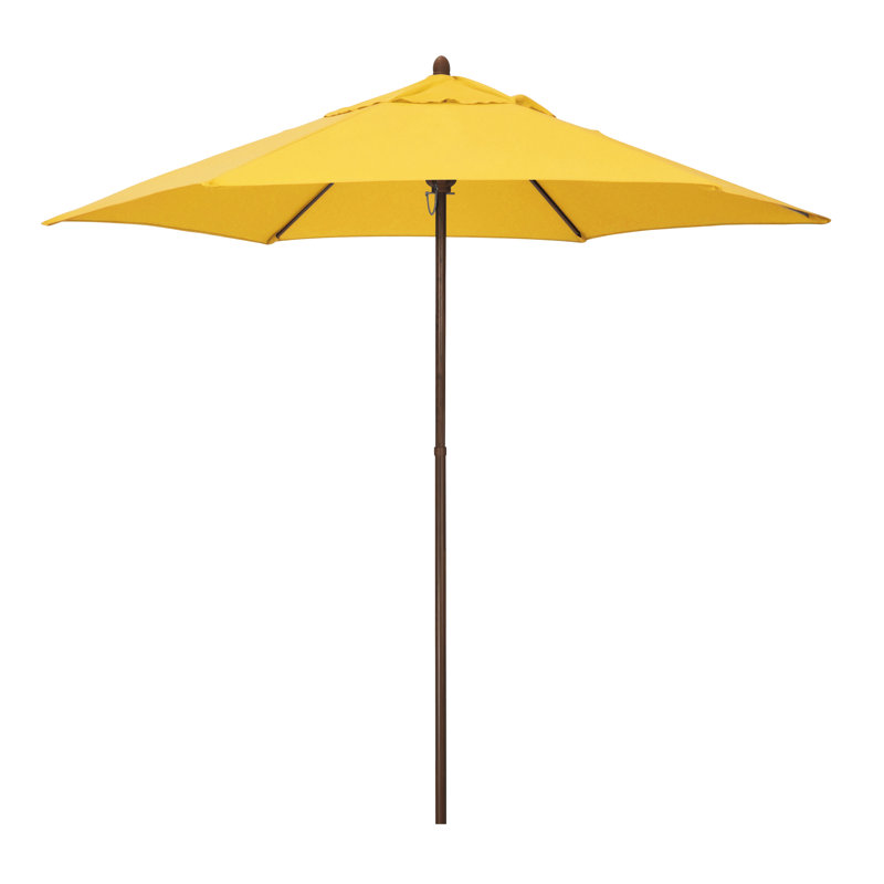 Parasol de marché 108 po Cecil, Jaune