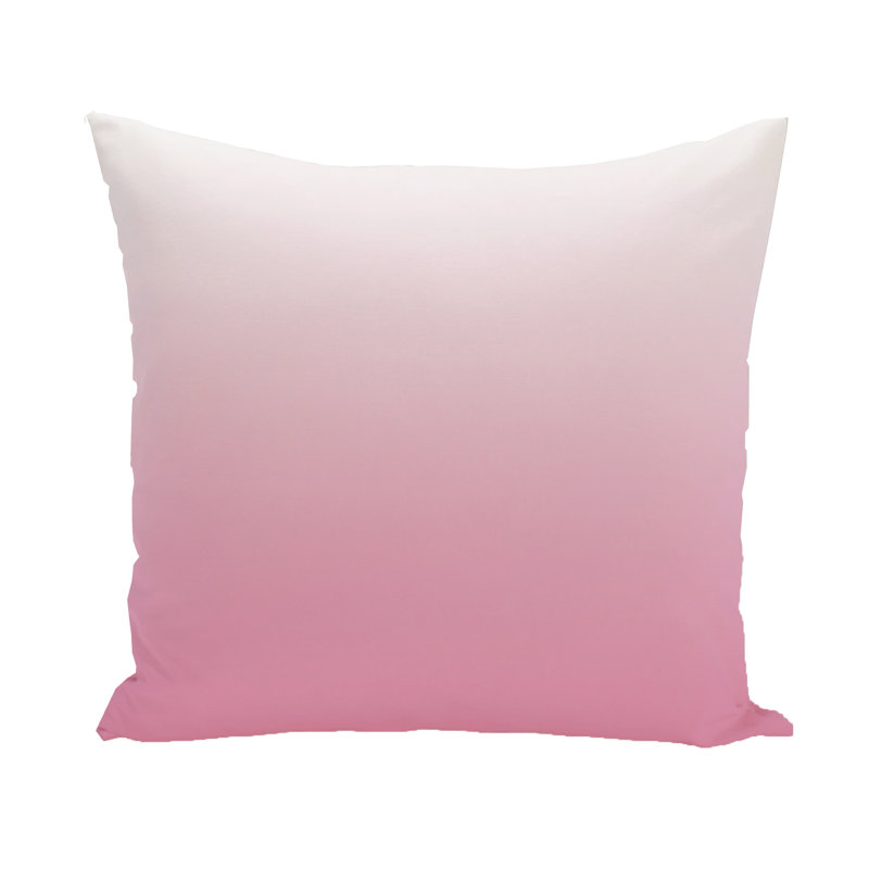 Housse et insert de coussin carré ombré, Fushia, 26 po x 26 po