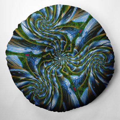 Abstract Reversible Throw Pillow