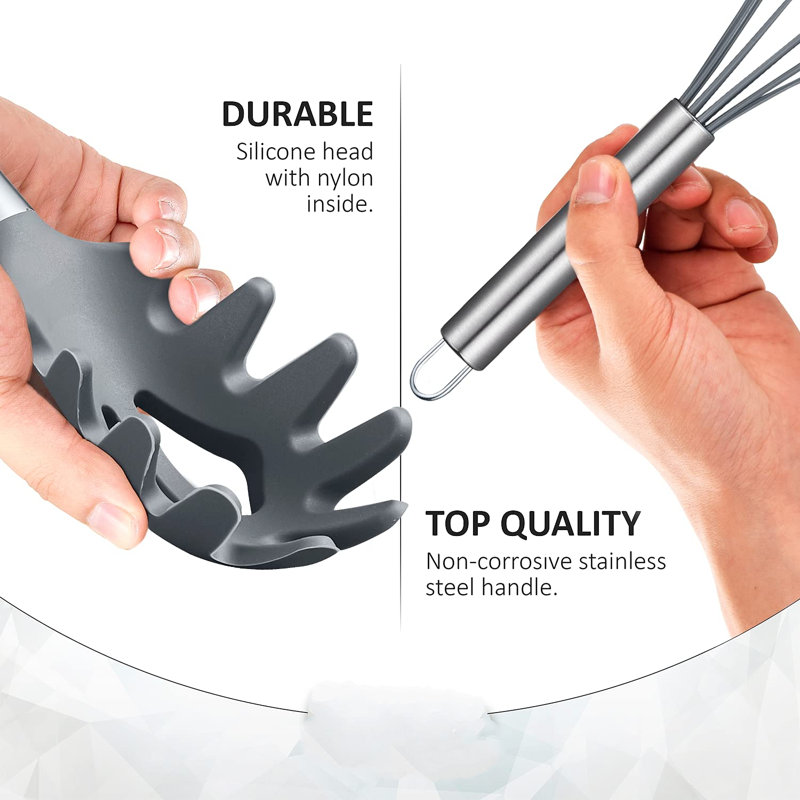 Artechworks 14 Utensil Set, Grey