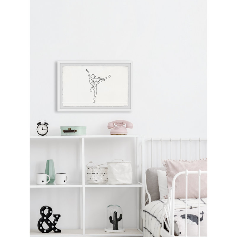 Perfect Arabesque - Single Picture Frame Print, 38cm H x 45cm W x 3.81cm D