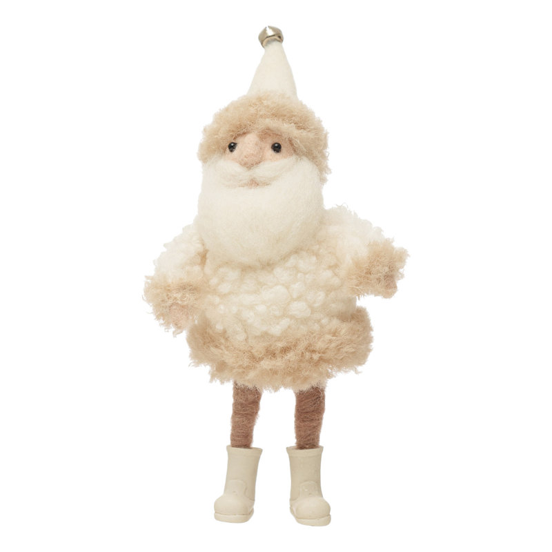 Fausse poupée sherpa en chapeau de cloche