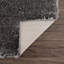 Tapis noir en polyester tissé à la machine Dedria-599264199
