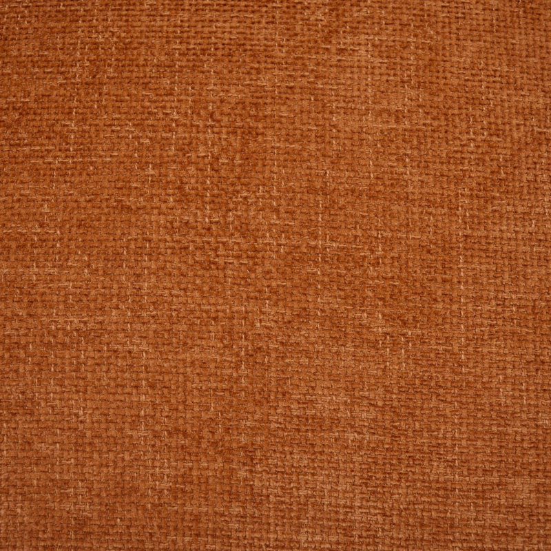 Nettey Upholstered Wingback Chair, Chenille, Orange