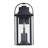 18.2 in. 3-Light Black Outdoor Wall Lantern Sconce-839458144-866616467