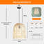 Luminaire suspendu en bambou indémodable Forever Bamboo