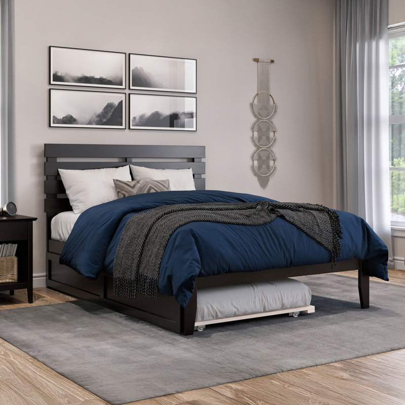 Bronson Slat Bed, Queen, Espresso